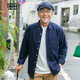 瑞質(zhì) 春秋中年40-50歲休閑爸爸裝純棉長(zhǎng)袖襯衫男牛津紡秋裝薄款中老年 寶藍(lán)色  XL