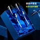 貝魯斯 無(wú)鉛水晶香檳杯 高腳杯起泡酒杯紅酒杯 250ml香檳杯兩支裝