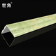 世角石紋墻角保護條PVC防撞條陽(yáng)角線(xiàn)石塑裝飾條墻板紙護角條5CM護墻角 翡翠綠 1米