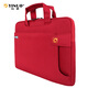 以諾（YINUO）電腦包男女12蘋(píng)果華為13.3寸14寸15.6英寸手提單肩平板公文包絨布內膽 紅色 15.4英寸(即14.1英寸)