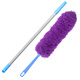 滌太太除塵撣 汽車(chē)伸縮家用不掉毛可彎曲車(chē)用雞毛撣子家具家居除塵清潔 紫色+伸縮桿