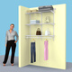 閣室美（CLOSETMAID） 線型儲物衣柜 8807 8807 1.22米 G型