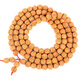 集祥閣  文玩東北龍紋腦紋小桃核原料108顆桃核手串手鏈項鏈桃胡矮樁手持 108顆（直徑13-15mm）