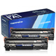 天派CC388A適用hp laserjet m1136mfp硒鼓打印機388a硒鼓m1213nf墨盒 易加粉硒鼓雙支裝