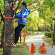 齊魯安然 爬樹腳扣 電工腳扣安全帶爬桿腳扣高空作業(yè)繩安全帶國標(biāo)腳扣電工腳扣爬桿鞋木桿扒腳電信爬椰子樹 400型 木桿爬樹腳扣 無縫管