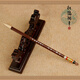 松鶴 十大名筆專(zhuān)業(yè)中小白云三支套裝善璉湖筆中號初學(xué)者入門(mén)好用的毛筆羊毫加健大楷行書(shū)篆隸小學(xué)生書(shū)法國畫(huà) 小白云0.6x2.5cm，字徑2~3cm，塑料筆桿