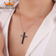 刻字定制優(yōu)質(zhì)鈦鋼男士項(xiàng)鏈吊墜男生飾品 精品十字架吊墜韓版流行飾品新款 A款