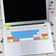 升派（ESPL） 蘋(píng)果筆記本電腦鍵盤(pán)保護(hù)膜 Apple macbook pro air 13 15 （老款電腦型號(hào)）七彩藍(lán)底