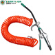 百威獅（Berry Lion） 氣動高壓塵吹搶吹塵槍吹風(fēng)槍噴氣吹氣工具清洗槍除塵吹風(fēng)槍帶快速接頭 豪華型合金吹塵槍+3米彈簧氣管