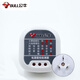公牛（BULL） 驗(yàn)電器插座多功能電源極性檢測(cè)器插頭相位儀地線零線火線測(cè)試儀驗(yàn)房驗(yàn)電器 白色