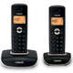 偉易達(dá)（Vtech） 1047數(shù)字無繩電話機(jī)單機(jī)無線子母機(jī)一拖一家用辦公電話機(jī)固話座機(jī)免費內(nèi)部通話 黑色一拖一