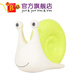 比樂(lè)（B.）btoys比樂(lè)磨牙動(dòng)物造型咬咬膠手搖鈴早教嬰兒牙膠玩具禮物6月+ 小蝸牛