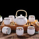 LICHEN景德鎮(zhèn) 陶瓷茶杯 茶壺 一壺六杯套裝 帶禮盒 整套茶具 東方神韻七頭茶具