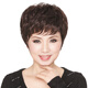 美蝶 假發(fā)女真發(fā)短發(fā)卷發(fā) 中老年媽媽假頭發(fā)女士假發(fā)套 逼真時(shí)尚發(fā)型 板栗色真發(fā)(升級內網(wǎng) 送護理5件套)