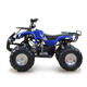 朗創(chuàng  )四輪摩托車(chē)ATV沙灘摩托8寸大輪三進(jìn)一倒檔電啟動(dòng)越野大沙灘摩托 藍色