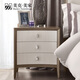 美克·美家（MarkorFurnishings）美克美家浪漫星城美式現代簡(jiǎn)約1.5米/1.8米軟包床/床頭柜臥室家具 床頭柜