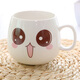 UOYUEBABY創(chuàng  )意陶瓷馬克杯子 可愛(ài)情侶杯水杯 個(gè)性萌系黑咖啡牛奶杯表情杯 單杯喜悅表情