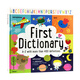 【清倉】英文繪本啟蒙 First Dictionary A-Z 我的啟蒙詞典童書 兒童英語早讀育兒圖畫書more than 400 definitions大