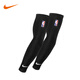 耐克（NIKE）護臂防曬籃球護臂加長NBA聯(lián)名款跑步騎行吸汗運動護肘吸濕透氣袖套 黑色NBA聯(lián)名款兩只NKS09010 S/M適合身高180以下