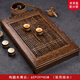 錦格雞翅木茶盤家用抽屜式功夫茶具實(shí)木茶臺(tái)儲(chǔ)水式排水茶臺(tái)茶托盤家用 雞翅木博古長(zhǎng)60寬39高8cm