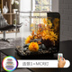 biOrbFLOW30L英國(guó)小魚(yú)缸生態(tài)桌面魚(yú)缸水族箱迷你客廳小型創(chuàng)意水族箱 黑缸MCR燈+圖片造景2