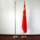 英友（ENYOU） 優(yōu)質(zhì)落地旗桿國旗架辦公室黨旗擺件不銹鋼旗座立地廳旗1.6-2.6米伸縮G260D 金色 4號國旗(144X96cm)
