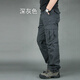 奕久久春秋款棉質(zhì)多袋褲工裝褲男戶(hù)外寬松版男士休閑長(cháng)褲 灰色 XXXL(3尺-3尺1腰圍)