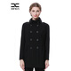 邢氏女裝  春秋季新款中長(cháng)款風(fēng)衣女外套春秋款上衣 黑色 M/38(165/92B)