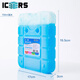 ICERS 艾森斯生物藍冰生鮮配送冰盒冰排食品級冰袋環(huán)保無(wú)污染循環(huán)使用 700ml藍冰冰盒*2（可反復使用）