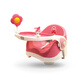 小泰克（little tikes） 小餐椅便攜兒童寶寶多功能外帶餐桌幼兒輕巧迷你學(xué)吃飯學(xué)坐凳子 公主房車