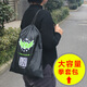 束口袋抽繩戶外旅行背包 拳擊手套護(hù)具包 防水輕便 折疊運(yùn)動(dòng)健身包袋 海之景包黑色 成人均碼
