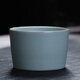 琦軒源 汝瓷開(kāi)片可養汝窯茶杯功夫品茗杯普洱品杯汝瓷主人單杯茶碗承藝 平和杯