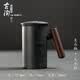 古石尊 創意馬克杯過濾陶瓷茶杯辦公室茶水分離泡茶杯帶蓋杯子大容量水杯個人杯木手把個性定制 木手把 -青石釉