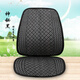 (LESITU)夏季竹片汽車(chē)座墊單個(gè)半掛車(chē)挖掘機鏟車(chē)裝載機叉車(chē)坐墊木珠座椅套 冰絲黑色