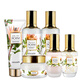 名蔻寇植物鮮粹補水潤養化妝品套裝護膚女中年送媽媽母親節禮物精華眼 潔面+水+乳 +霜+粉底液+精華