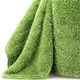 蝸品微絲開(kāi)纖紗嬰幼兒童柔軟保暖吸水洗臉巾大號浴巾蓋毯男女成人 草綠色 400g 大浴巾75*140cm