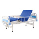 樂(lè )馳（LECHI） ABS吹塑鋁護欄家用多功能護理床加強護欄癱瘓老人殘疾人雙搖病床手搖式病床醫用床 套餐五：裸床+床墊+鋁護欄+木餐桌