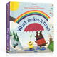 現(xiàn)貨*雨水怎樣形成的？ 科普英文原版繪本 What makes it rain  Usborne Lft-The-Flap 趣味翻翻紙板書(shū) 探尋自然現(xiàn)象的奧秘