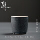 古石尊  茶杯陶瓷 窯變主人杯復古品茗杯家用功夫茶具小茶盞單杯創(chuàng  )意簡(jiǎn)約個(gè)人杯水杯 品茗杯--青石釉