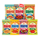 格力高（Glico）菜園小餅番茄味薄脆餅干燒烤牛肉味早餐小餅干兒童休閑零食 大菜園套餐 7包
