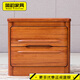 簡韻（JianYun） 簡韻 金絲木床頭柜 現(xiàn)代中式家具黃玫瑰床頭桌 全實(shí)木床邊柜 金絲木床頭柜【B款】