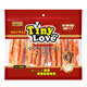 Tiny Love狗零食雞肉鴨肉牛肉零食寵物狗零食泰迪金毛德牧磨牙棒800g訓犬食 A級雞肉繞奶味牛皮卷800g