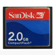 閃迪Sandisk CompactFlash 存儲卡 CF卡  50孔 閃存卡   大卡白盒包裝 CF2G