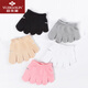 雀喜美襪子隱形五指襪套女高跟鞋前掌墊半截腳趾套吸汗防磨魚(yú)嘴露趾夏季 5雙全趾混色 均碼