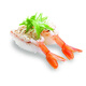 聚鮮品 刺身北極甜蝦（去頭去殼）30條袋裝100g 日料壽司即食食材