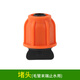 朗祺 9/12毛管PVC管轉(zhuǎn)接管 農(nóng)業(yè)灌溉霧化微噴滴灌噴霧溫室大棚 堵頭