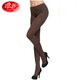 浪莎2條50D80D120D連褲襪春秋冬季天鵝絨薄款連體打底襪子女防勾絲襪1 120D咖啡色不透肉【2條】