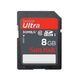 閃迪Sandisk 至尊高速SD大卡 內(nèi)存卡UHS-I存儲(chǔ)卡SDHC卡 Class10內(nèi)存卡 SD 8G 30M/S小白盒裝