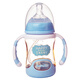 樂(lè )陪 新生兒寬口徑耐摔PPSU奶瓶SU10-11 180-280ML 天湖藍180ML