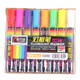 金萬(wàn)年燈板筆0532彩色熒光筆電子熒光板發(fā)光板用筆8色套裝 混色8支裝